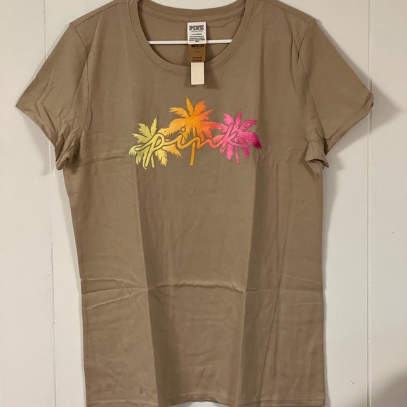 PINK Victoria's Secret Tops Victorias Secret Pink Tee Shirt Tshirt